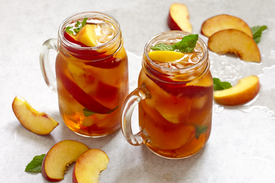 Recipe : How to Make the Perfect Peach Iced Tea with Rooibos 🍑